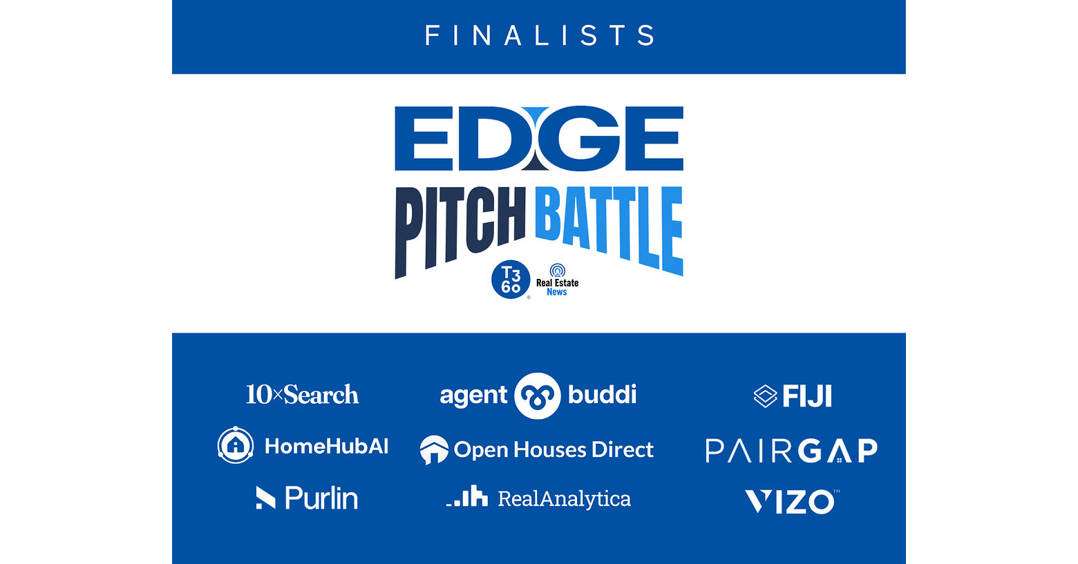 Nine Proptech Finalists Named for 2026 Edge Pitch Battle