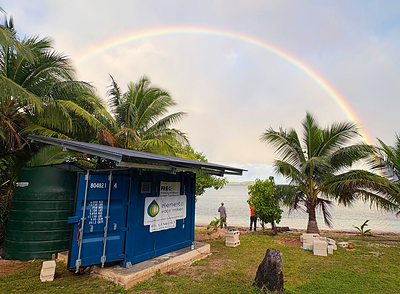 Portable Solar Desalination Delivers Water Security to Remote Tongan Islands