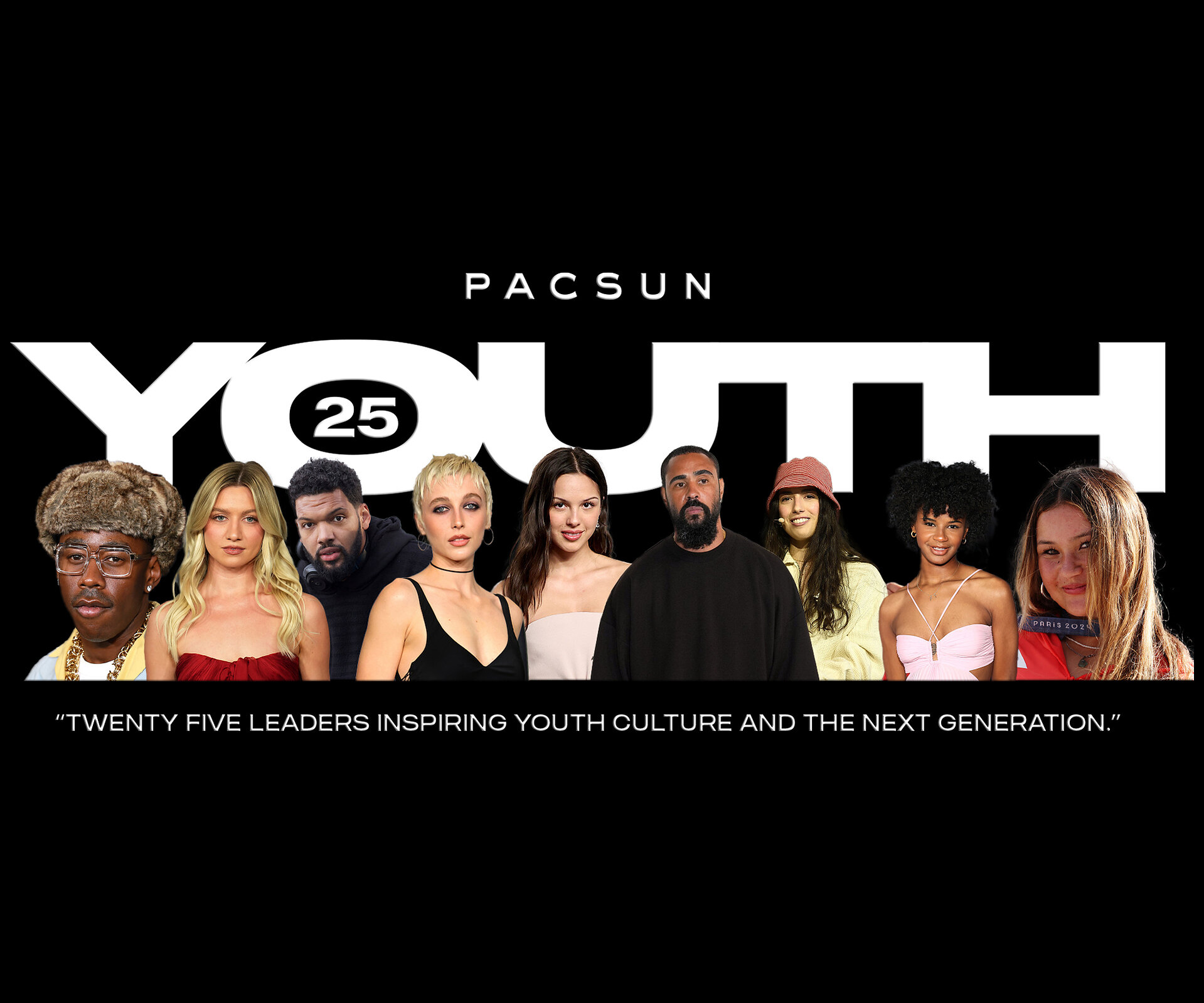 PACSUN UNVEILS THE YOUTH 25™, HONORING THE CREATORS, ARTISTS, AND ICONS SHAPING THE NEXT GENERATION