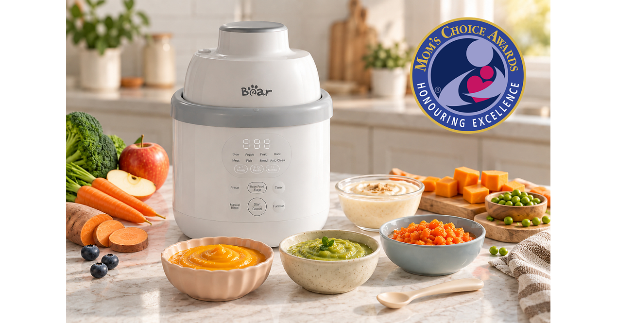 Bear NutriEase Named Among the Best in Family-Friendly Products by Mom's Choice Awards®