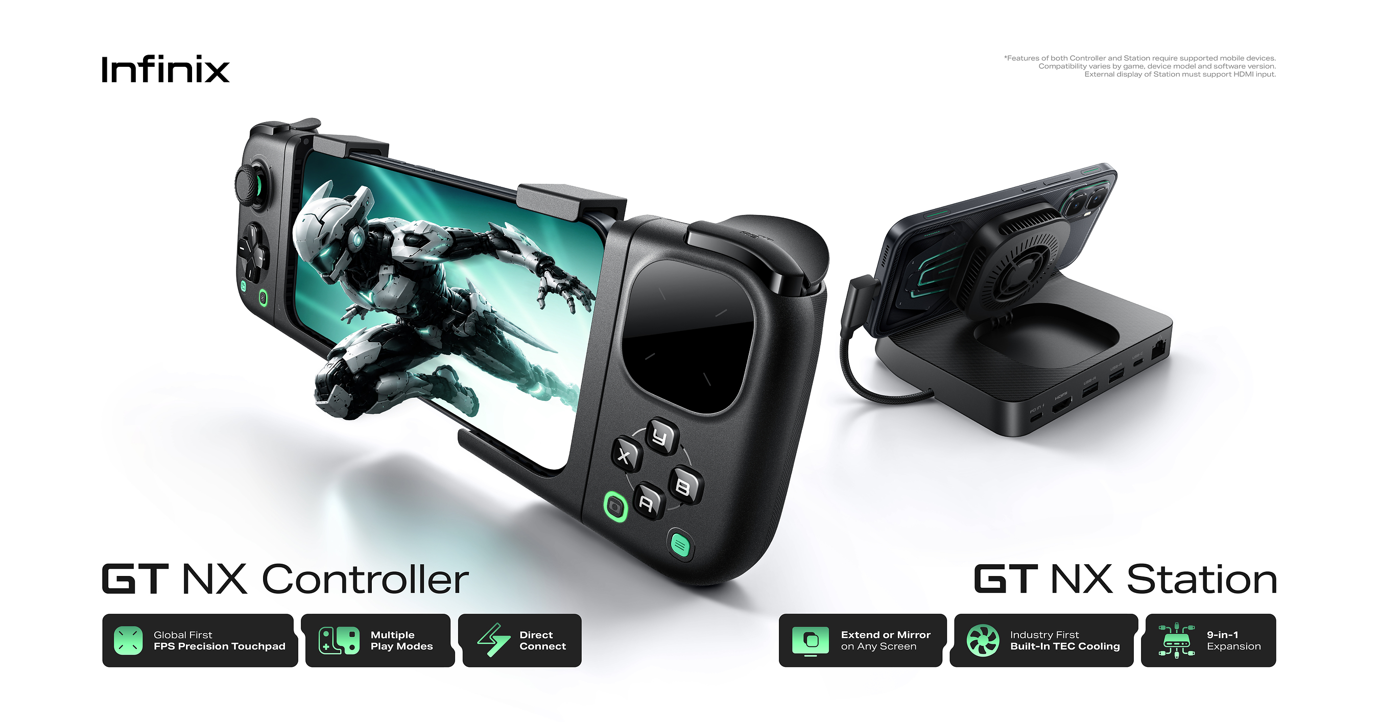 Infinix Launches GT NX Series Peripherals: Redefine Mobile Gaming Boundaries to Deliver Native Console-Grade Experience for Gamers