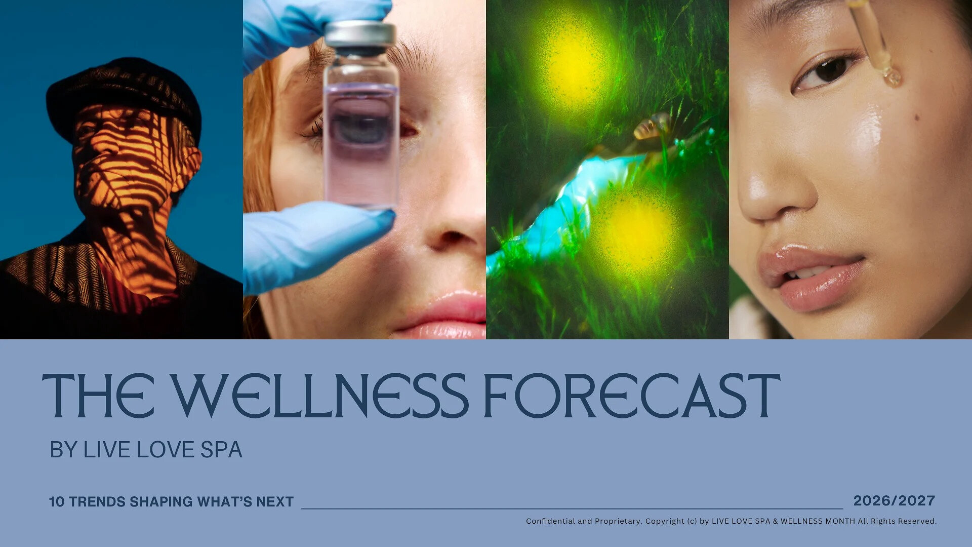 Wellness Trends Report Debuted by Live Love Spa, Sourced Directly from the Industry's Front Lines, Names Longevity the #1 Trend Through 2028
