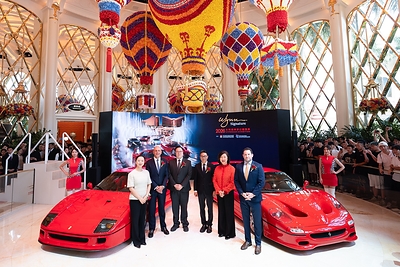 Distinguished guests officiated the opening ceremony for the "Wynn Signature - 2026 Hypercar Exhibition"