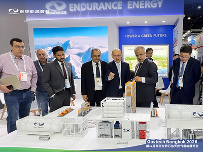 Endurance Energy ปิดฉาก Gastech 2026 โชว์ศักยภาพลุยตลาดเอเชียตะวันออกเฉียงใต้ นำเสนอนวัตกรรมแปรรูปก๊าซแบบสคิด พร้อมชูจุดแข็งบริการครอบคลุมในพื้นที่