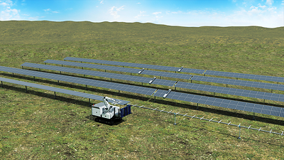 TrinaTracker Launches Two Robots to Expand its Smart PV Ecosystem