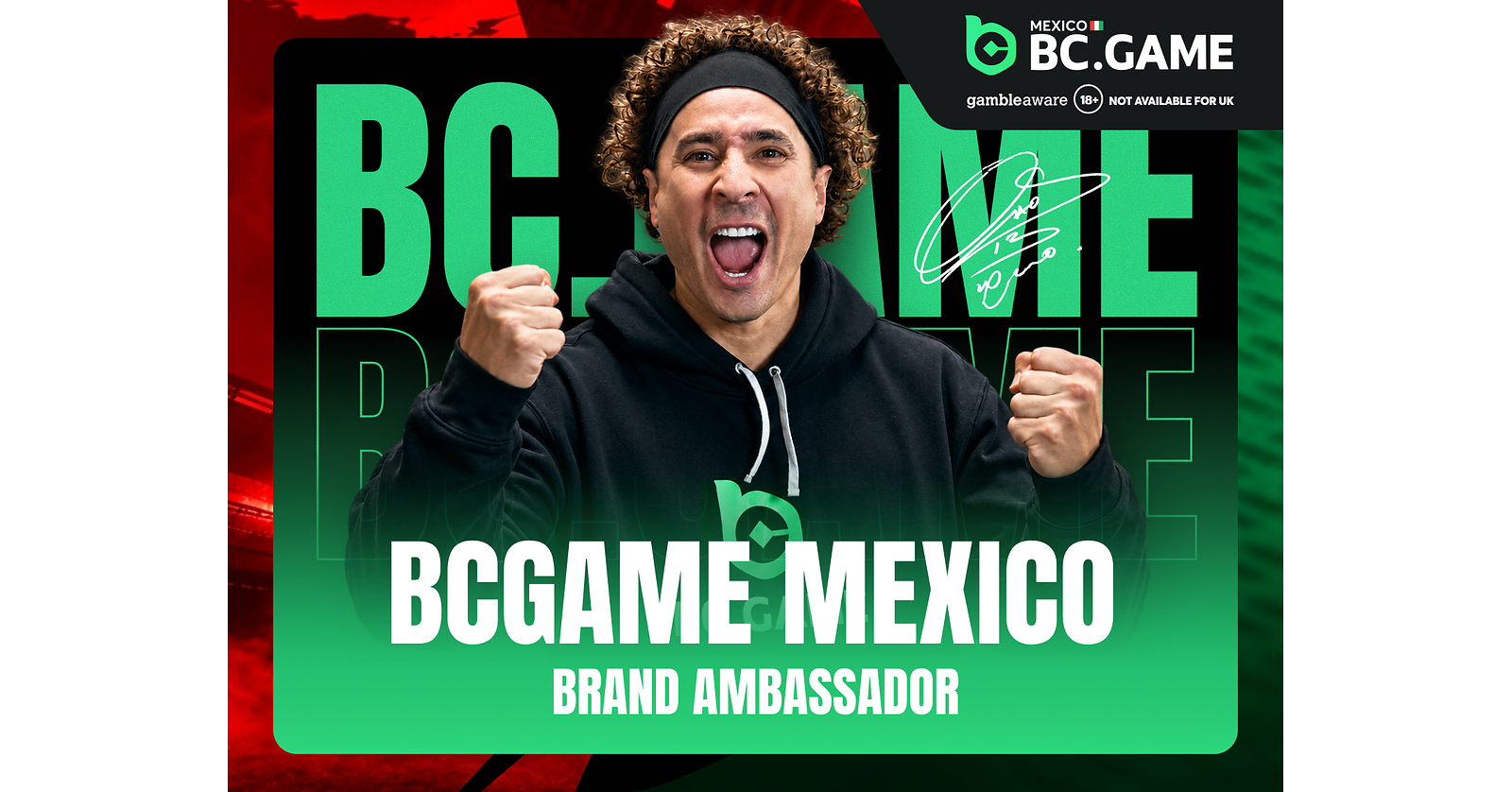 Guillermo Ochoa je tváří nové kampaně, která podporuje závazek společnosti BC.Game k regulovanému mexickému trhu