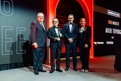 Toyota Motor Corporation Chairman Akio Toyoda Inducted into the Automotive Hall of Fame