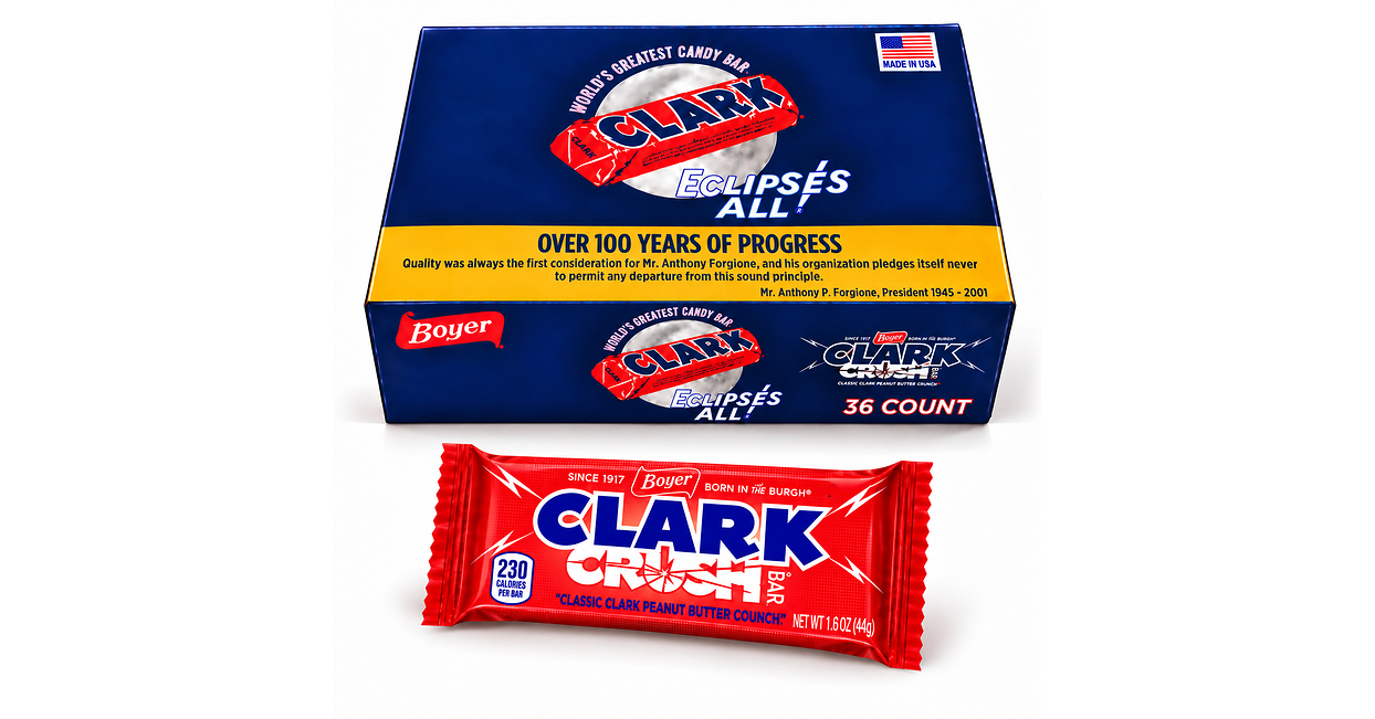 Boyer Candy Company Brings Back the Clark Crush Bar, a Forgotten Piece of Clark Bar History