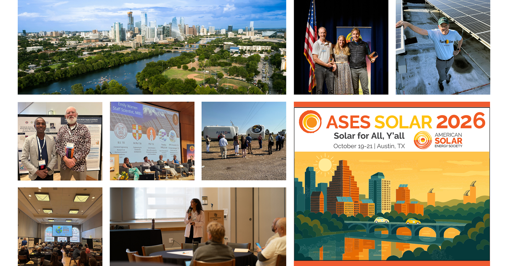 ASES Announces Full Conference Schedule for SOLAR 2026 National Conference Returning to Austin, TX, in Partnership with Texas Solar Energy Society's 50th Anniversary