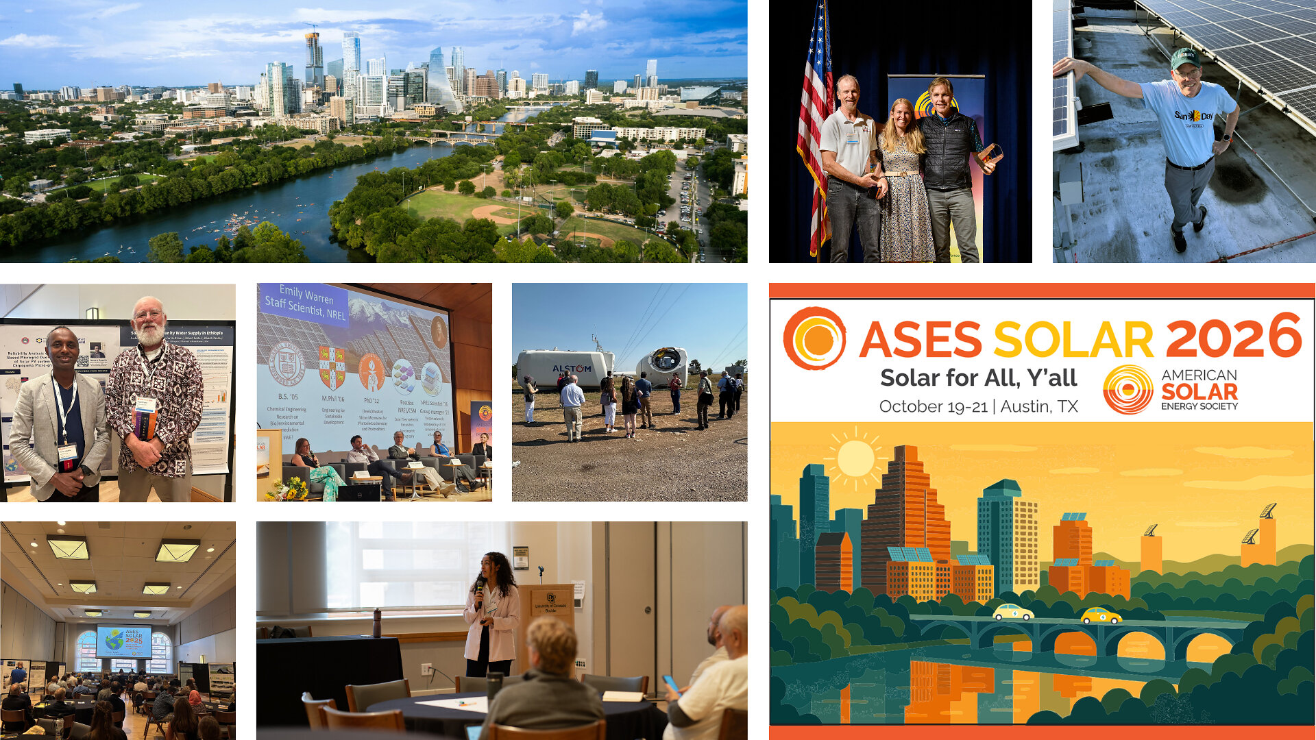 ASES Announces Full Conference Schedule for SOLAR 2026 National Conference Returning to Austin, TX, in Partnership with Texas Solar Energy Society's 50th Anniversary