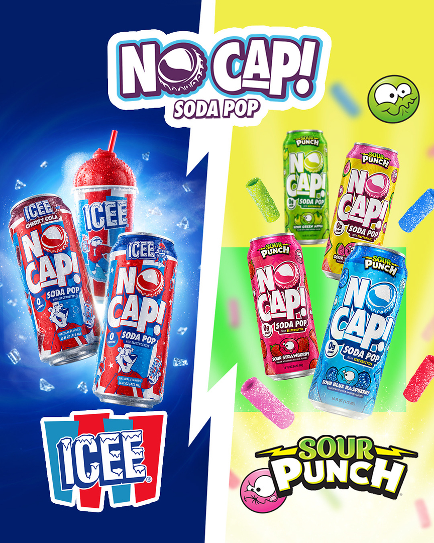 /C O R R E C T I O N -- NO CAP! Soda Pop/