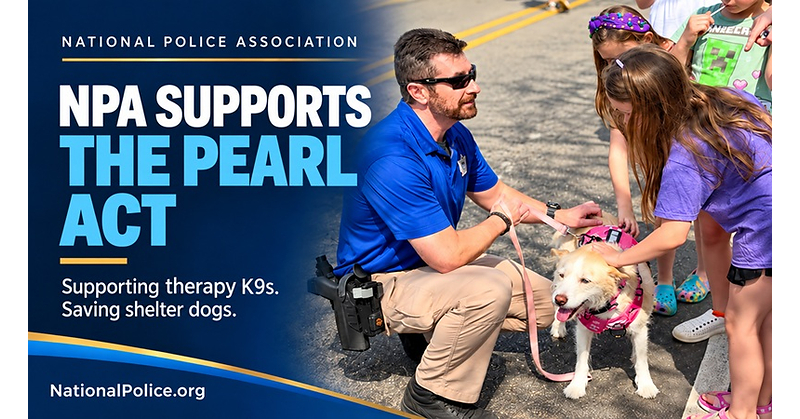 The National Police Association Supports the PEARL Act: A Second Chance for Shelter Dogs