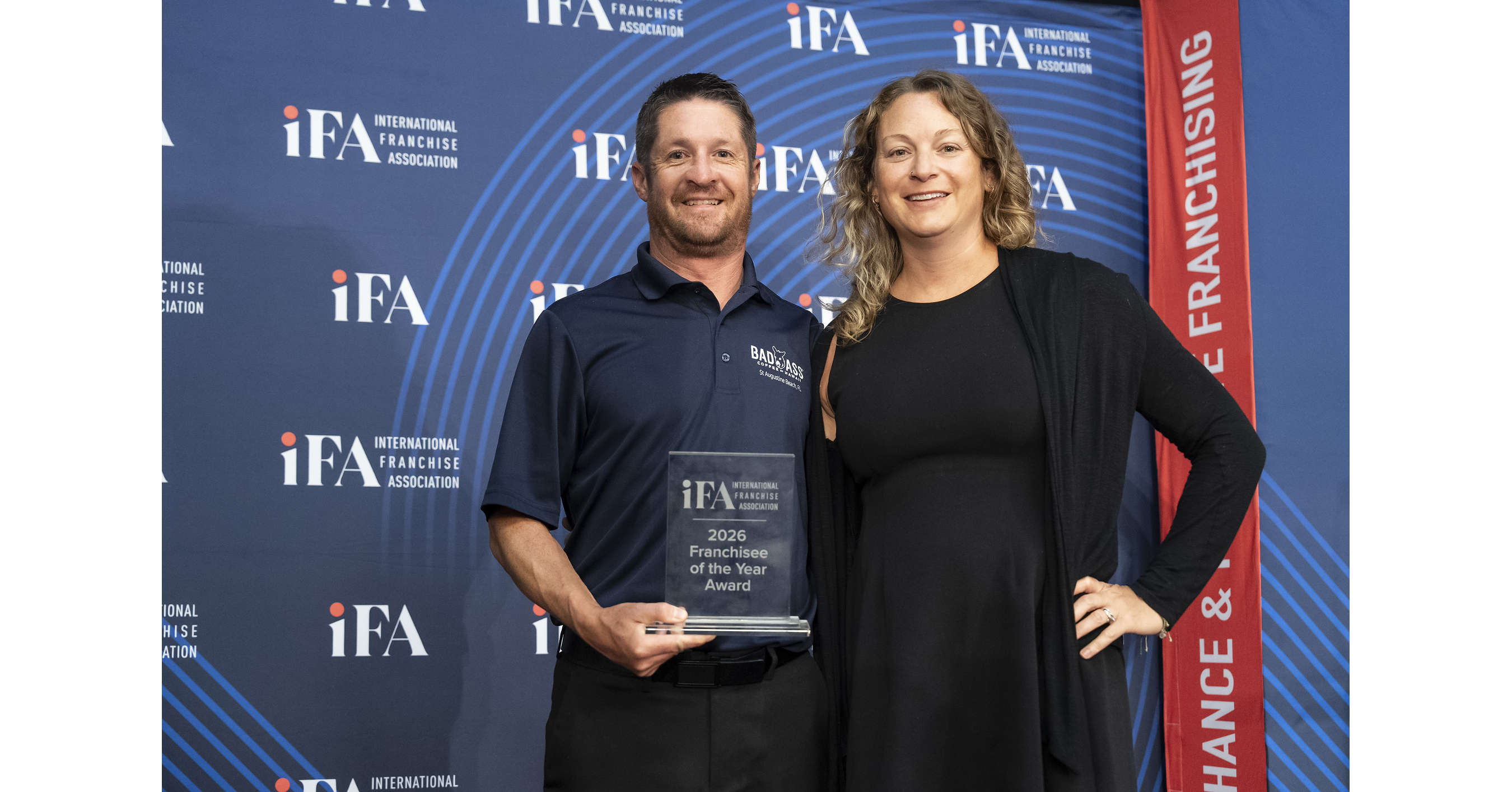 Allen Stanczak of Bad Ass Coffee of Hawaii Named IFA Franchisee of the Year