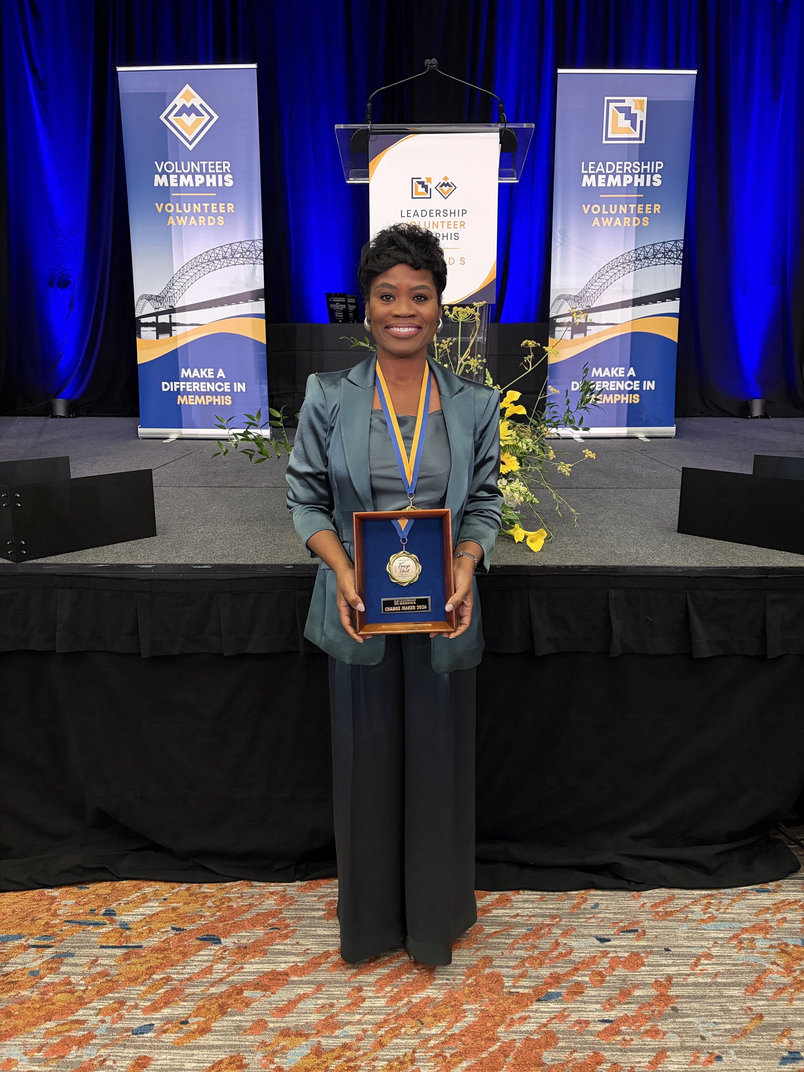 La responsable RH de First Horizon, Tanya Hart, honorée par Leadership Memphis