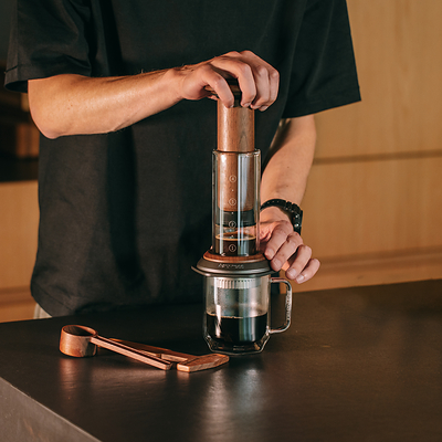 AeroPress Unveils New Walnut Collection Ahead of National Coffee Day