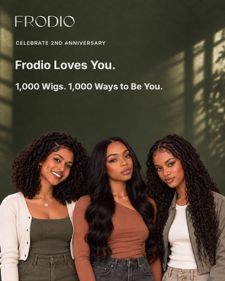 Frodio Marks Its Second Anniversary with “Frodio Loves You” and 1,000 Free Wigs