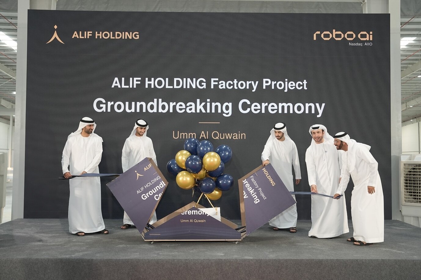Robo.ai Announces Groundbreaking for Phase I of ALIF Holding Group Industrial Park