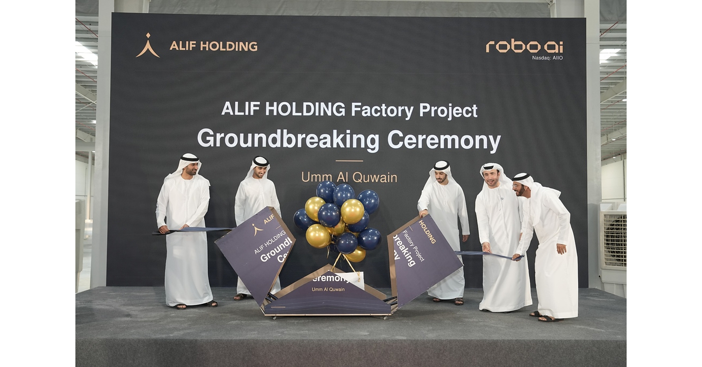 Robo.ai Announces Groundbreaking for Phase I of ALIF Holding Group Industrial Park