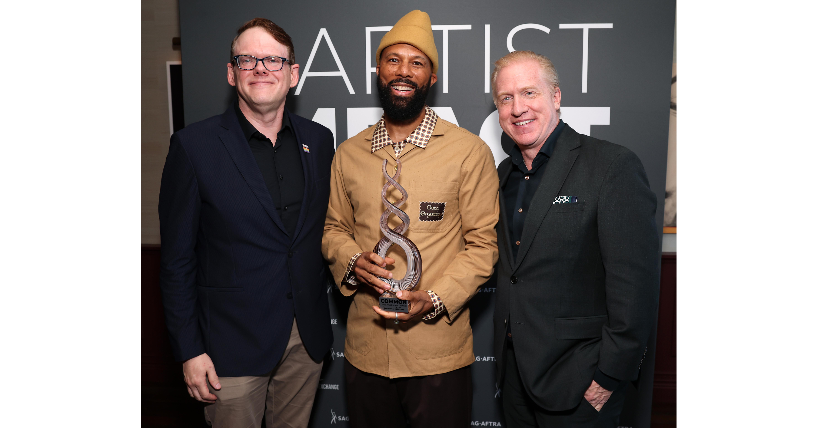 SAG-AFTRA AND SOUNDEXCHANGE HONOR COMMON WITH 2026 ARTIST IMPACT AWARD