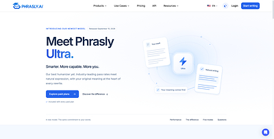 Phrasly Launches Ultra, a Humanizer Model Scoring Above 99% Human on Pangram and Other Top AI Checkers