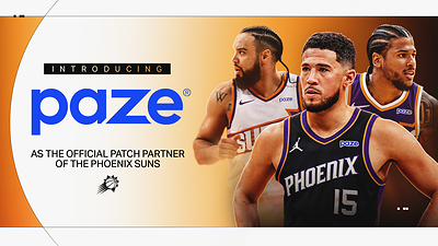 PHOENIX SUNS AND ARIZONA-BASED EARLY WARNING SERVICES ANNOUNCE MULTI-YEAR AGREEMENT TO FEATURE PAZE® ON ALL SUNS JERSEYS, SUCCEEDING PAYPAL AS THE TEAM'S OFFICIAL JERSEY PARTNER