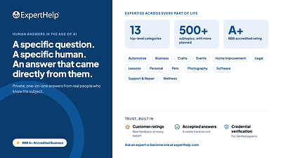 ExpertHelp Infographic - Why ExpertHelp