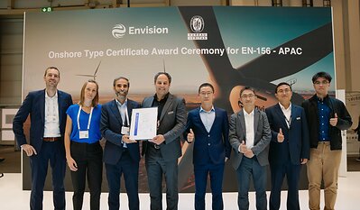 Bureau Veritas Onshore Type Certification Ceremony for EN-156 This image opens in the lightbox
