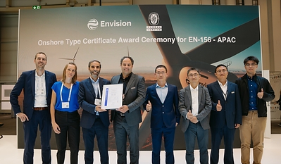 Bureau Veritas Onshore Type Certification Ceremony for EN-156