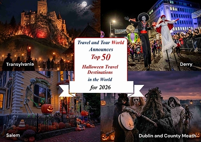 Travel And Tour World Announces Top 50 Halloween Travel Destinations in the World for 2026