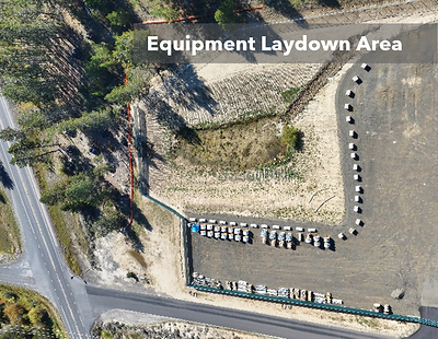 Equipment Laydown Area