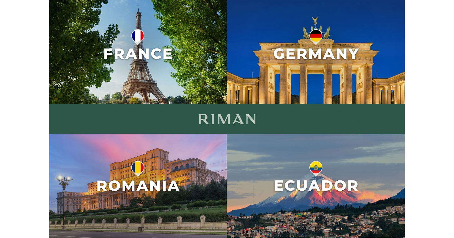 RIMAN erweitert seine globale Präsenz durch Markteintritte in Europa und Lateinamerika auf 22 Märkte