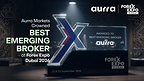 Aurra Markets Crowned 'Best Emerging Broker' at Forex Expo Dubai 2026