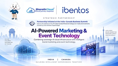 BharathCloud, ibentos Forge India-Canada Partnership to Scale AI-Powered Marketing and Event Technology