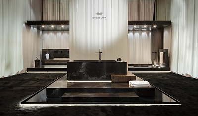 GROHE SPA Allure Gravity and GROHE SPA Rainshower Aqua Tiles