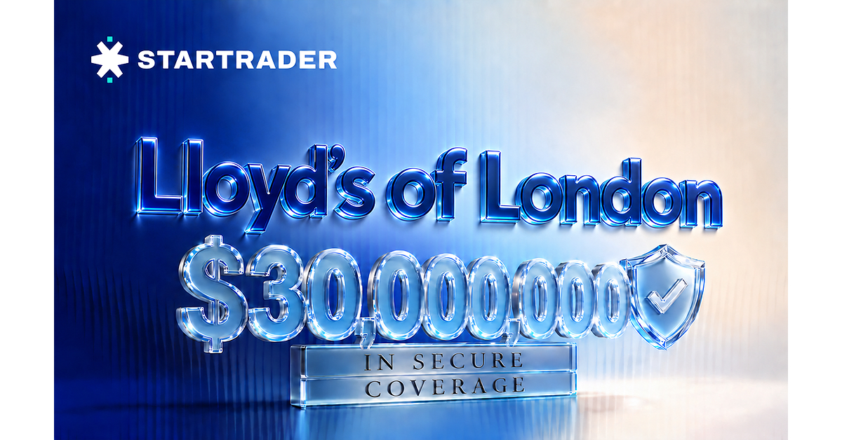 STARTRADER Raises Lloyds of London Client Fund Insurance to USD 30 Million in Aggregate
