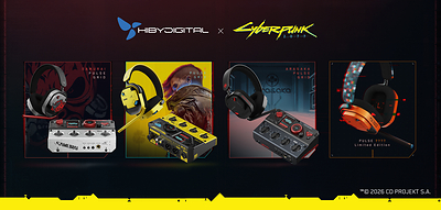 HiBy Officially Unveils Cyberpunk 2077 Collaboration Products