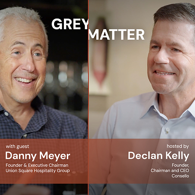 Restaurateur Danny Meyer Joins Consello’s Declan Kelly to Discuss What It Takes to Scale a Culture of Exceptional Hospitality
