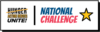 Hunger Action Heroes Unite! National Challenge logo