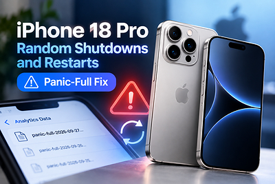 iPhone 18 Pro Random Shutdowns and Restarts: Panic-Full Fix from Tenorshare