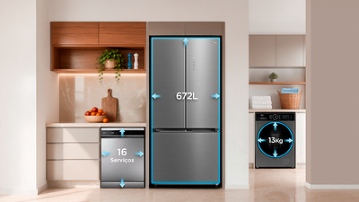 Midea aposta em conceito global de otimização de espaço em nova campanha