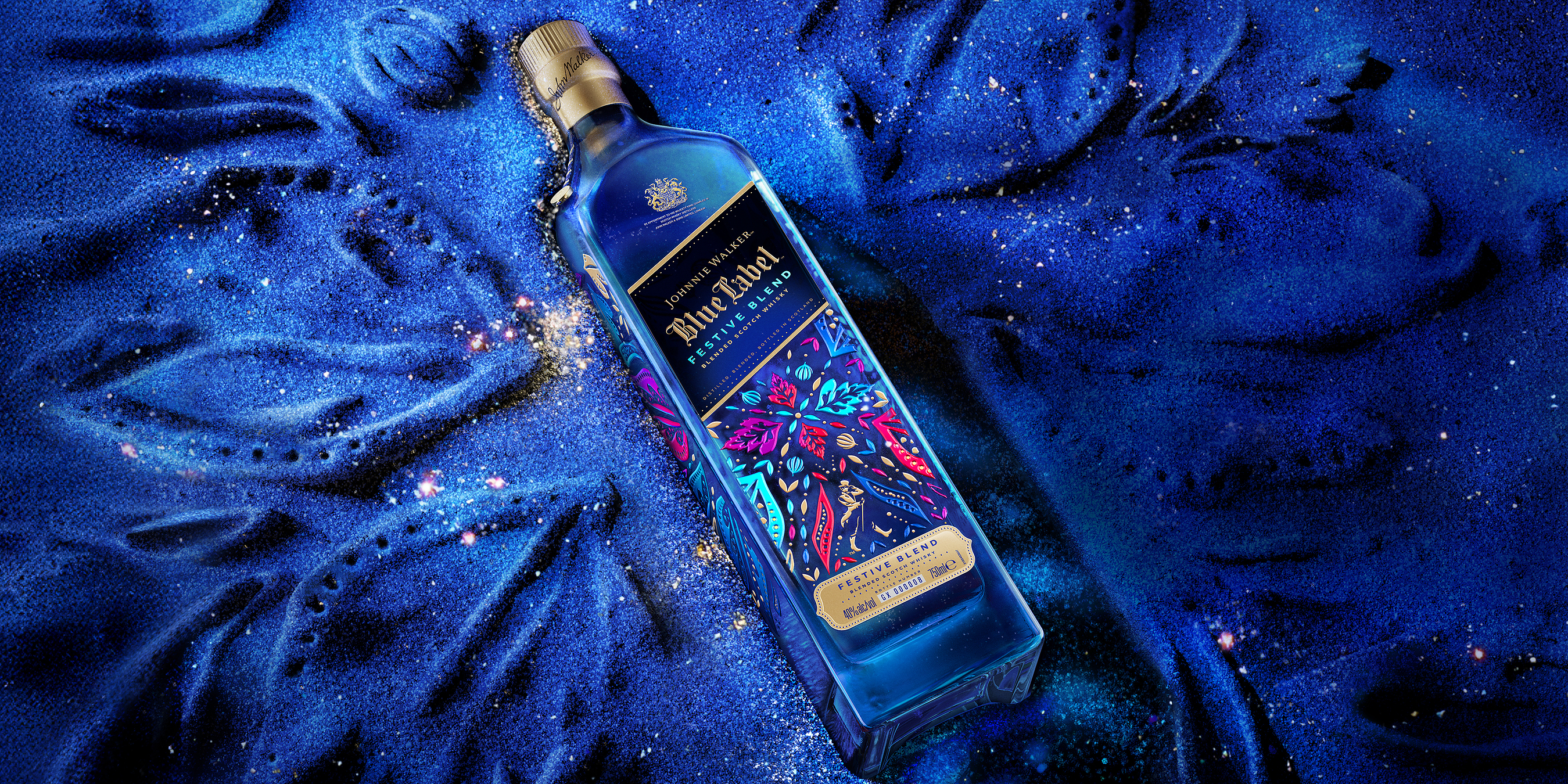 JOHNNIE WALKER BLUE LABEL WELCOMES INDIA'S FESTIVE SEASON WITH A NEW BLEND, CONTINUING ITS CREATIVE PARTNERSHIP WITH RAHUL MISHRA