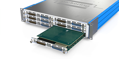 Designed for the 65-200 scalable LXI chassis platform, the 65-217 is a modular 2A Ethernet-controlled LXI matrix that lets test engineers expand system capacity as requirements change. 