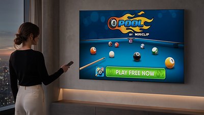LG EXPANDS FREE GAMING ECOSYSTEM, BRINGING HIT 8 BALL POOL TO TV SCREENS FOR THE FIRST TIME