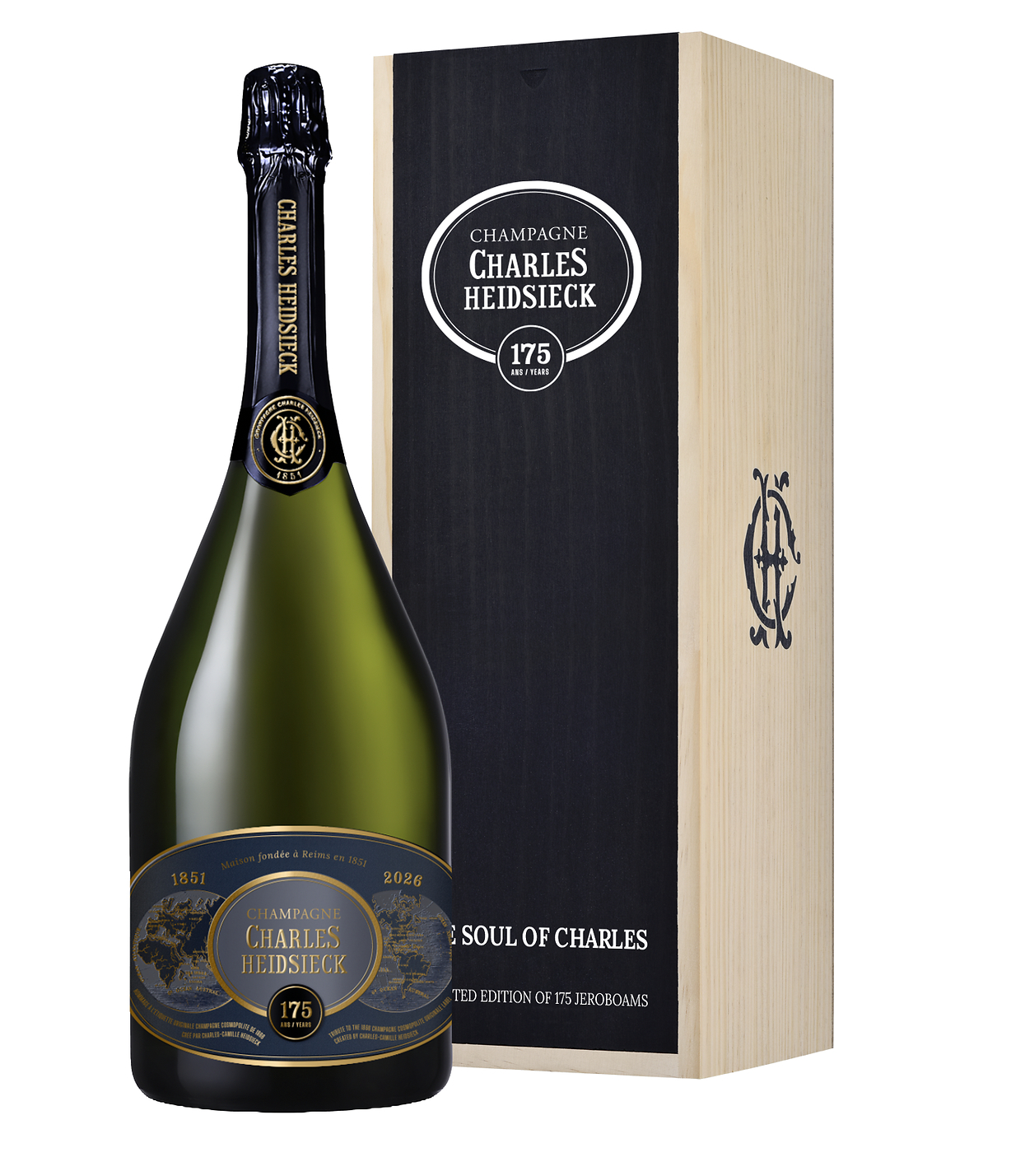 Charles Heidsieck unveils The Soul of Charles, a unique creation celebrating 175 years of the House