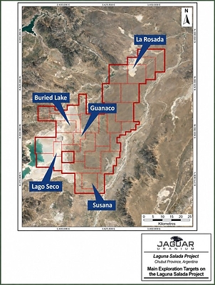 Jaguar Uranium Receives EIA Approval for the La Rosada Prospect at the Laguna Salada Project, Argentina