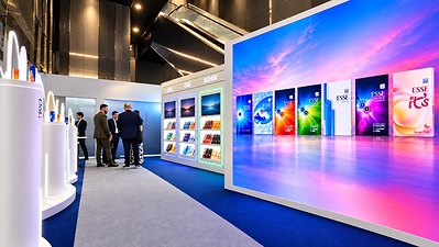 KT&G participated in TFWA World 2026, the world's largest duty-free exhibition, held in Cannes, France from September 27 to October 1 (local time). The photo shows duty-free industry professionals visiting KT&G's booth at TFWA World 2026.
