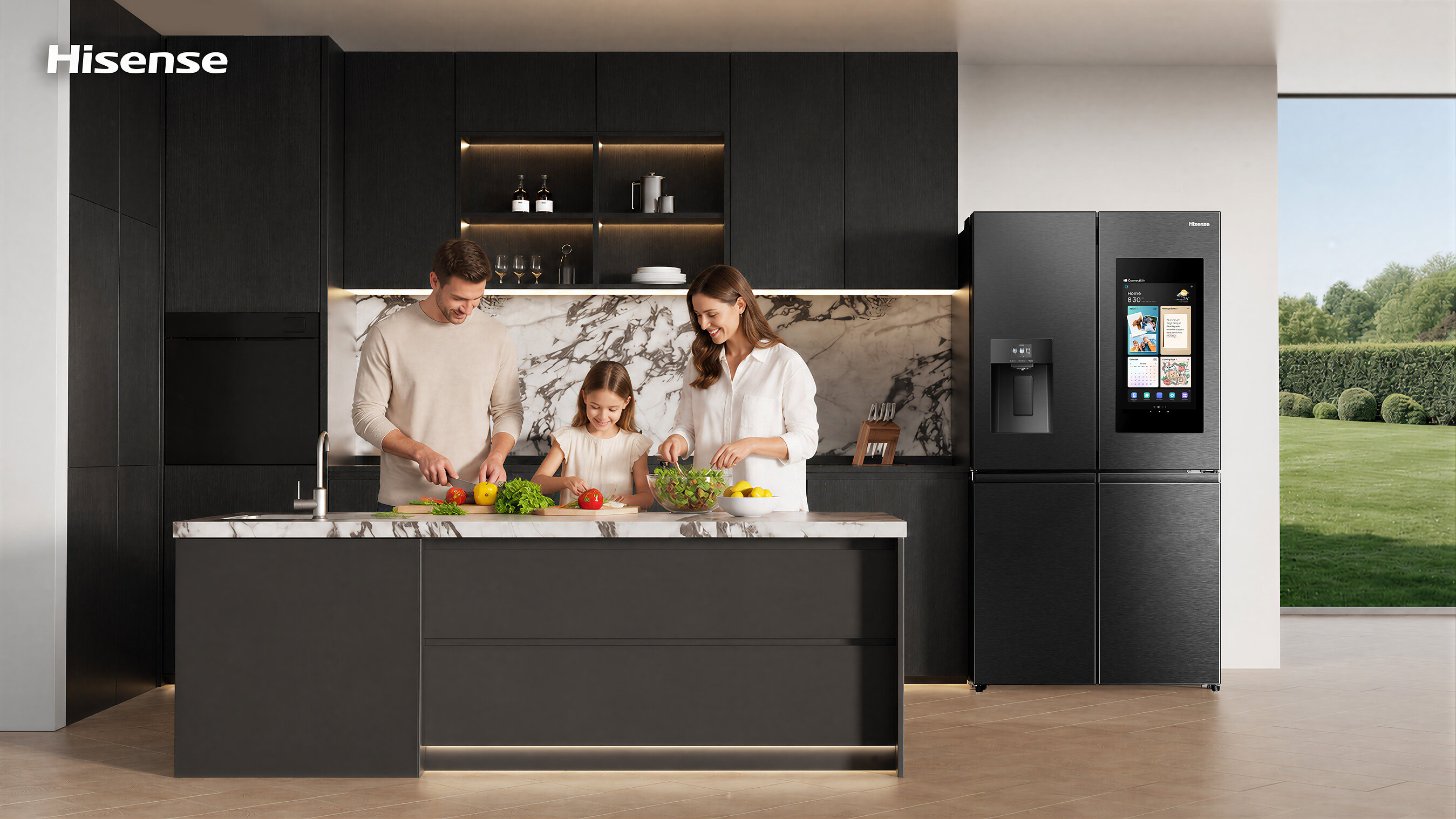 Hisense macht Kühlschrank zum intelligenten Zentrum der Küche