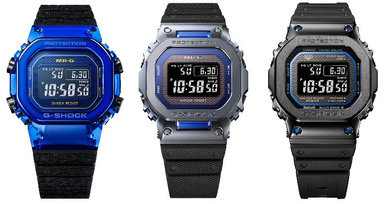 Casio to Release MR-G Crafted in Blue Sapphire Crystal