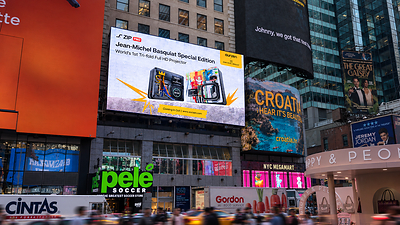 Aurzen Reveals ZIP Pro Basquiat Special Edition in Times Square During Paris Fashion Week Aurzen Reveals ZIP Pro Basquiat Special Edition in Times Square During Paris Fashion Week