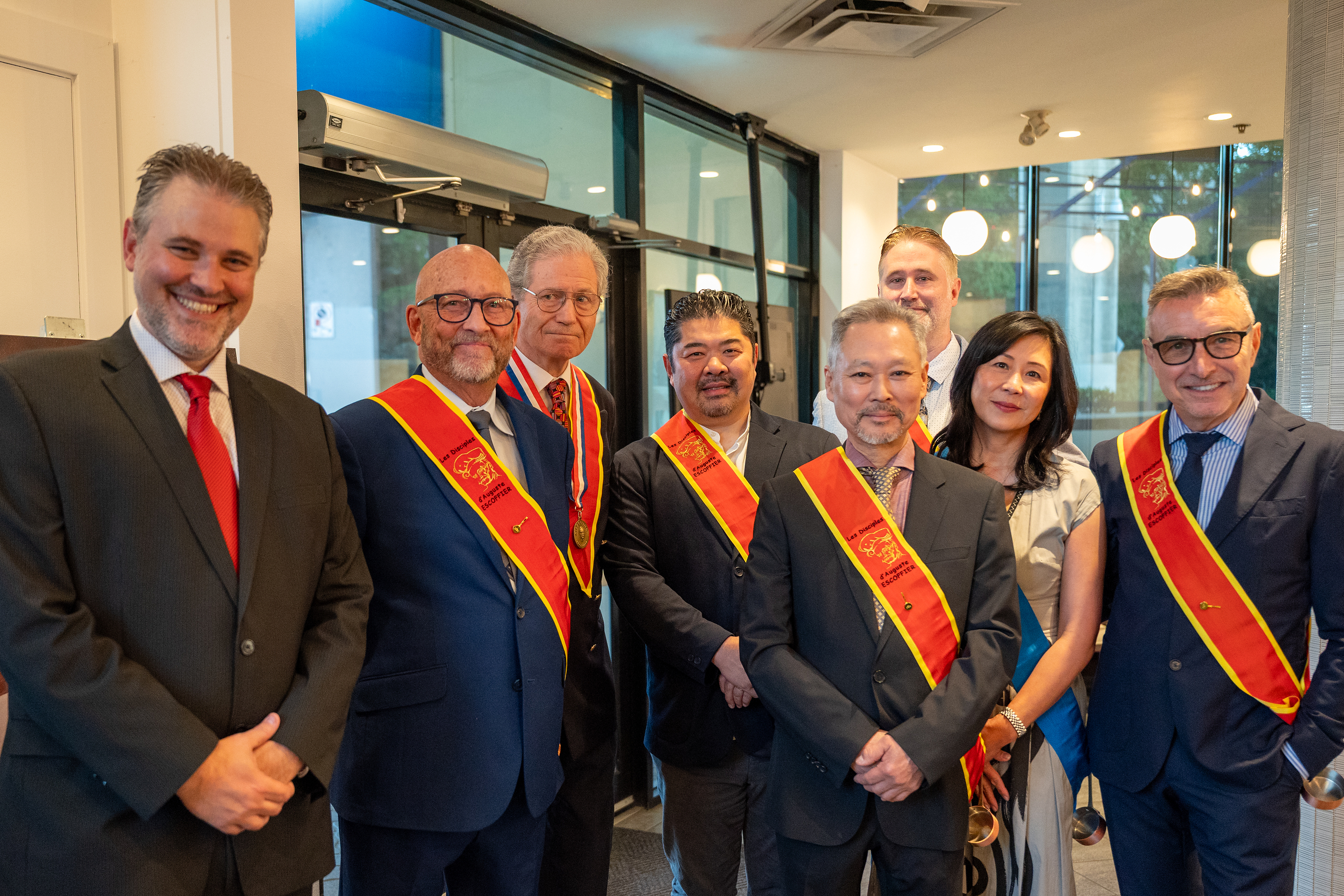 Great-Grandson of Auguste Escoffier Inducts Five Into Exclusive, Invitation-Only Disciples Escoffier Society